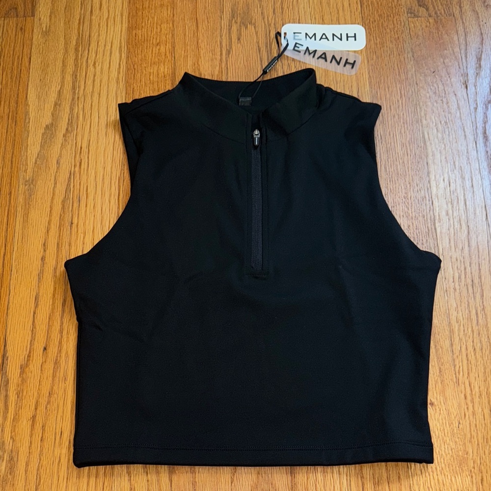 NEW Black Sleeveless Women's Tank Top Medium